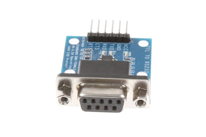 NOYITO TTL to RS232 Module TTL RS232 Male Female Mutual Conversion Module Serial Level Conversion to SP232 TTL Serial Port Communicates with RS232 Level Device 15KV ESD Protect (Female) - Image 3